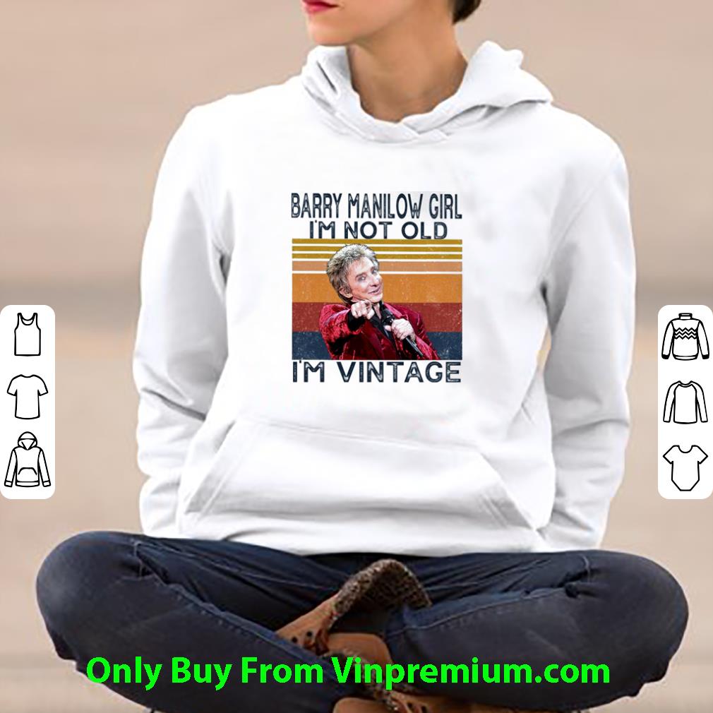 6104e87e hot vintage barry manilow girl i m not old i m vintage shirt 4 - Hot Vintage Barry Manilow Girl I’m Not Old I’m Vintage shirt