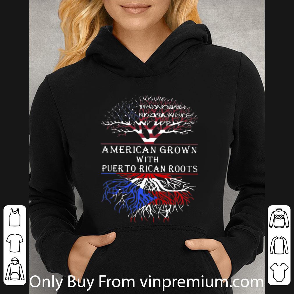 6811a90a official american grown with puerto rican roots american flag shirt 4 - Official American Grown With Puerto Rican Roots American Flag shirt