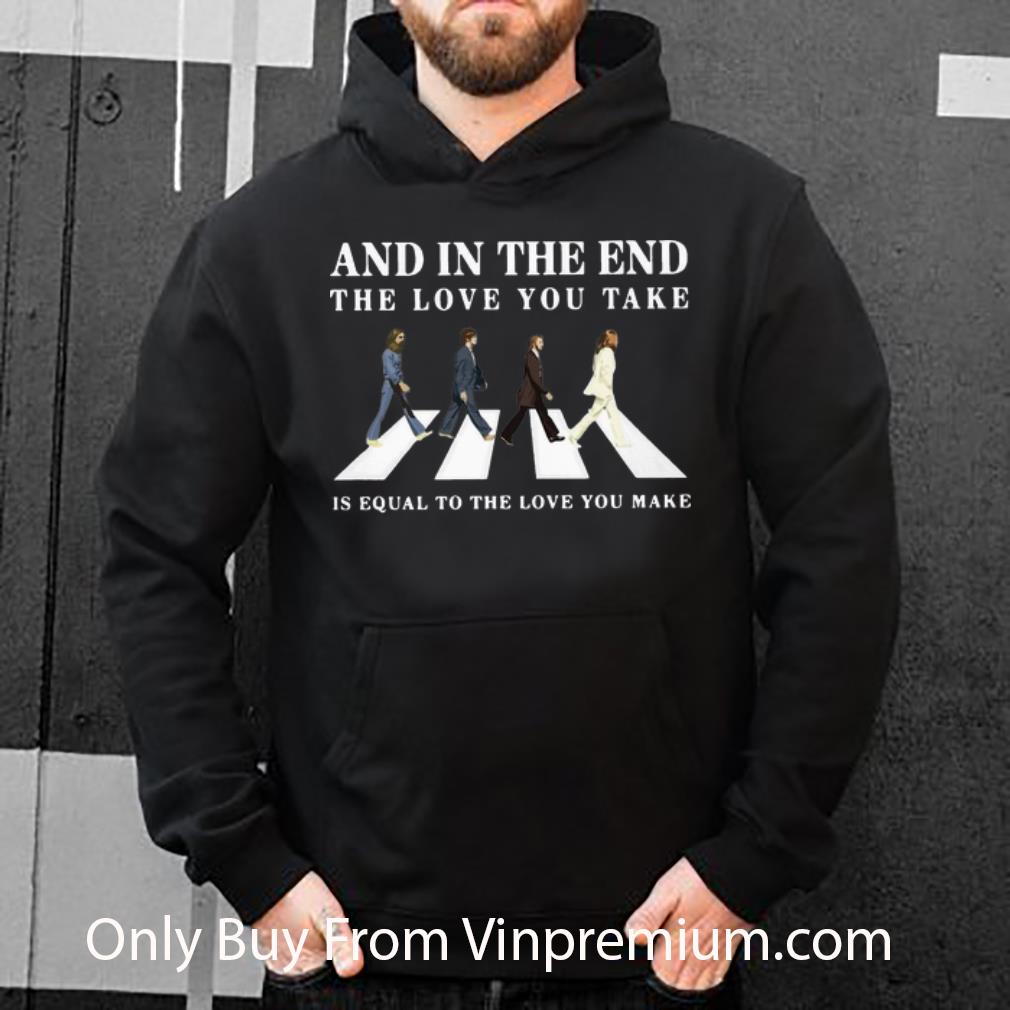 79ff5490 top the beatles abbey road the love you take is equal to the love you make shirt 4 - Top The Beatles Abbey Road The Love You Take Is Equal To The Love You Make shirt