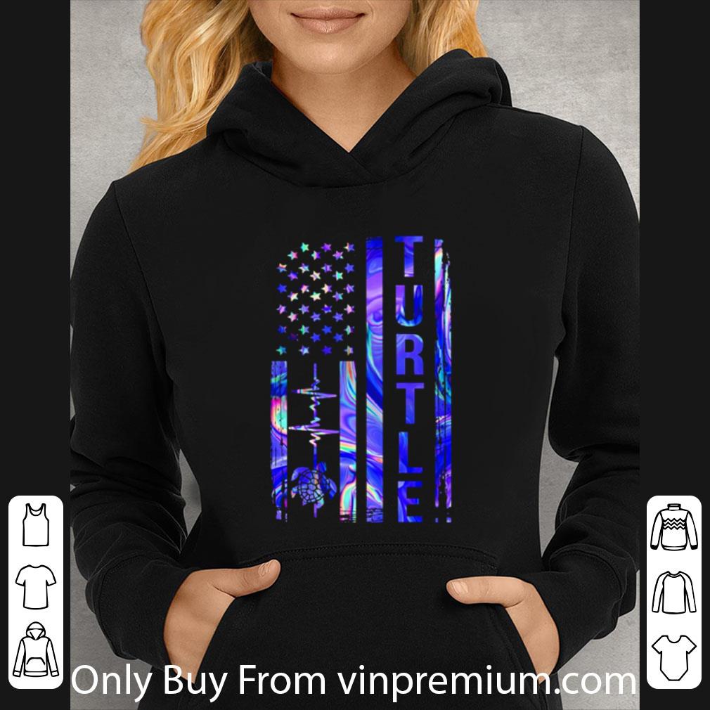 903a0208 pretty turtle and american flag independence day shirt 4 - Pretty Turtle And American Flag Independence Day shirt