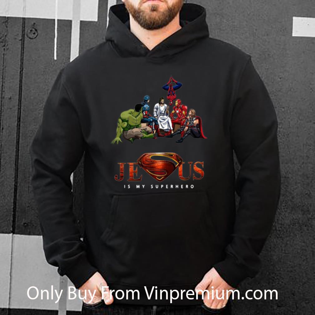 f16bd133 great avenger jesus is my superhero shirt 4 - Great Avenger Jesus Is My Superhero shirt