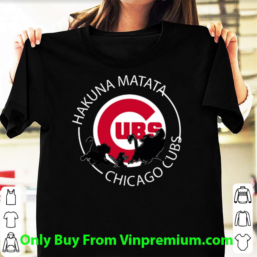 Official Hakuna Matata Chicago Cubs shirt
