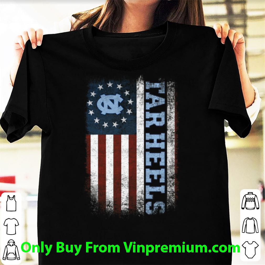 Premium North Carolina Tar Heels Betsy Ross Flag shirt