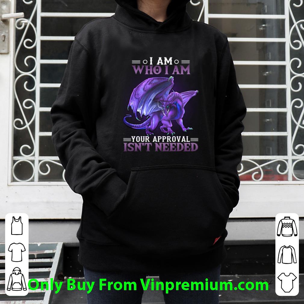 2da1c4a1 pretty purple dragon i am who i am your approval isn t needed shirt 4 - Pretty Purple Dragon I Am Who I Am Your Approval Isn't Needed shirt