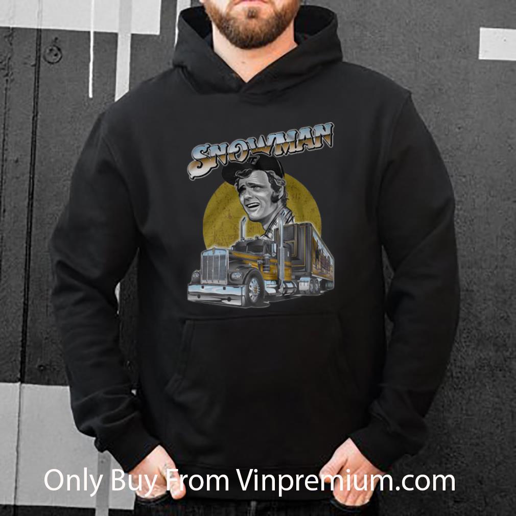 316ae1dc premium snowman truck jerry reed shirt 4 - Premium Snowman Truck Jerry Reed shirt
