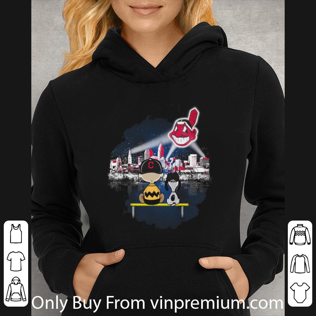 37316bf4 original snoopy and charlie brown cleveland indians shirt 4 - Original Snoopy And Charlie Brown Cleveland Indians shirt