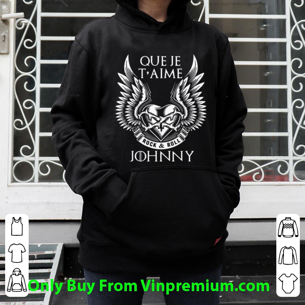 4d7c538b top que je t aime rock and roll johnny shirt 4 - Top Que Je T’aime Rock And Roll Johnny shirt