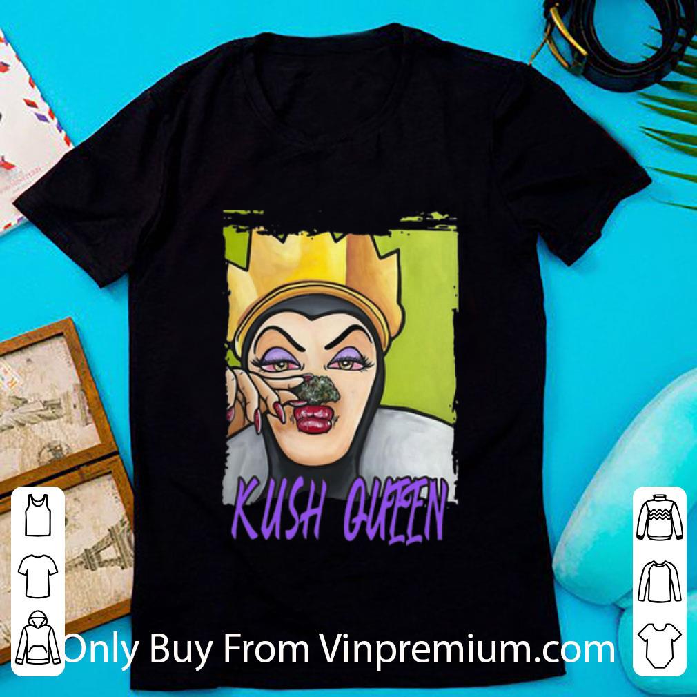 Awesome Weed Smoking Kush Queen shirt