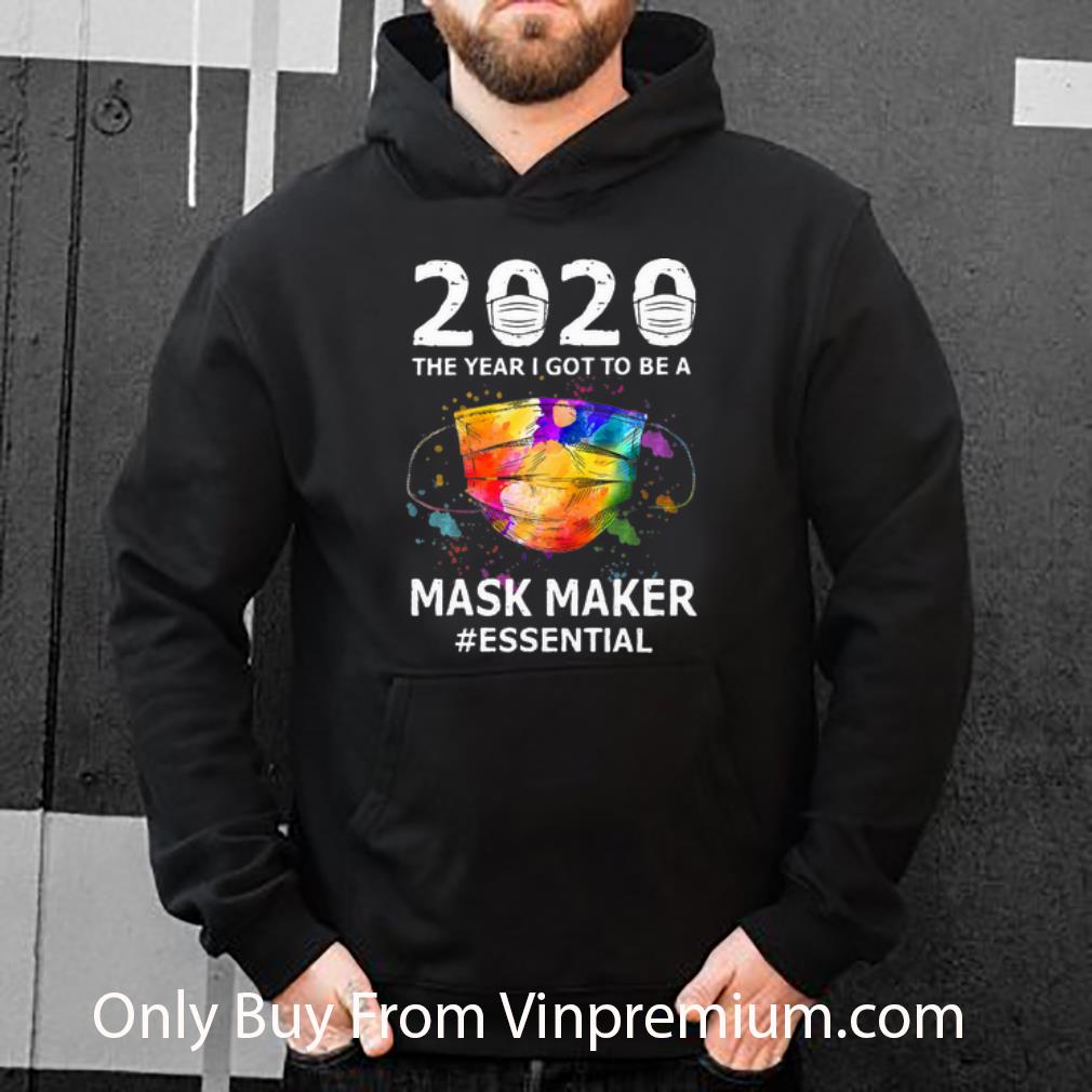 6c29fdff pretty color mask 2020 the year i got to be a mask maker essential shirt 4 - Pretty Color Mask 2020 The Year I Got To Be A Mask Maker #Essential shirt