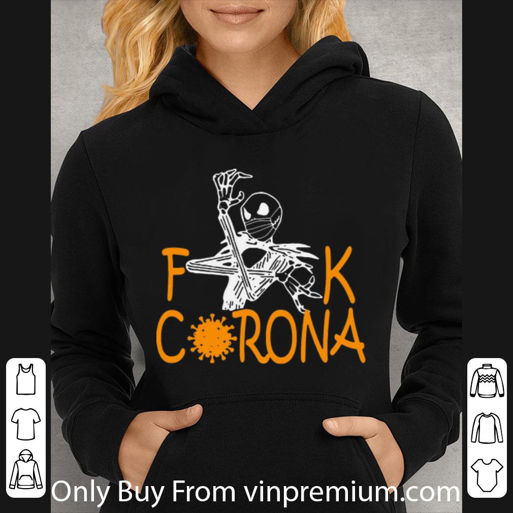 87d8b357 nice jack skellington fuck corona virus shirt 4 - Nice Jack Skellington Fuck Corona Virus shirt