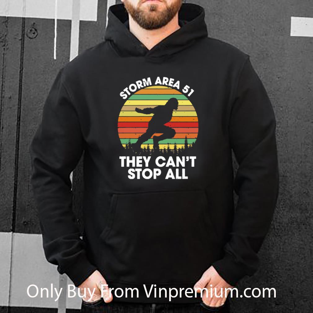 c629b0b9 official bigfoot storm area 51 they can t stop all shirt 4 - Official Bigfoot Storm Area 51 They Can’t Stop All shirt