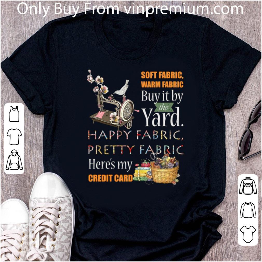 Official Fabric Warm Fabric Buy It By The Yeard Happy Fabric Pretty shirt