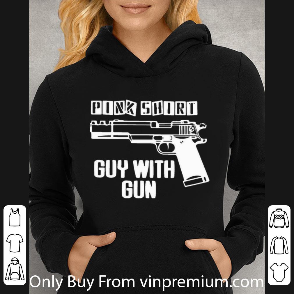 d3ed53a4 top pink shirt guy with gun shirt 4 - Top Pink Shirt Guy With Gun shirt