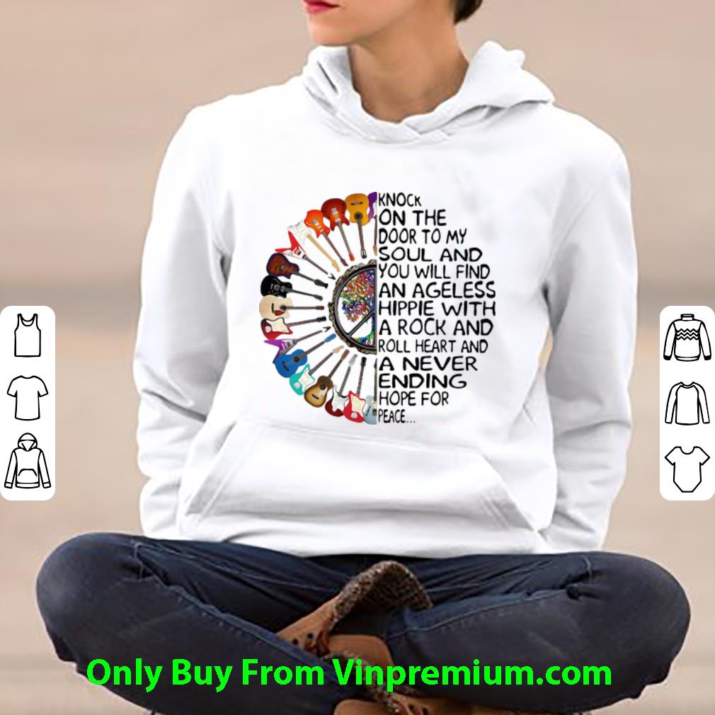fd3a8868 hot hippie guitar knock on the door to my soul guitar lovers shirt 4 - Hot Hippie Guitar Knock On The Door To My Soul Guitar Lovers shirt