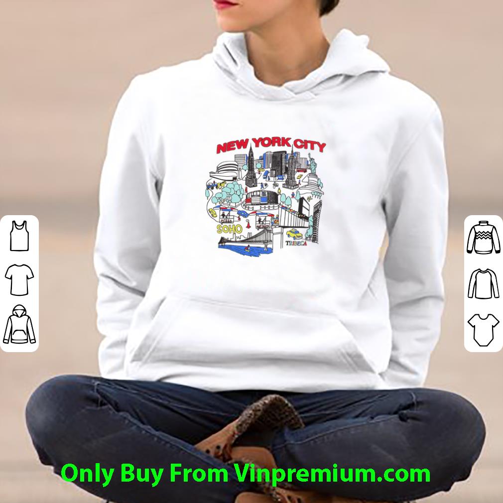 20edba47 hot new york city map shirt 4 - Hot New York City Map shirt