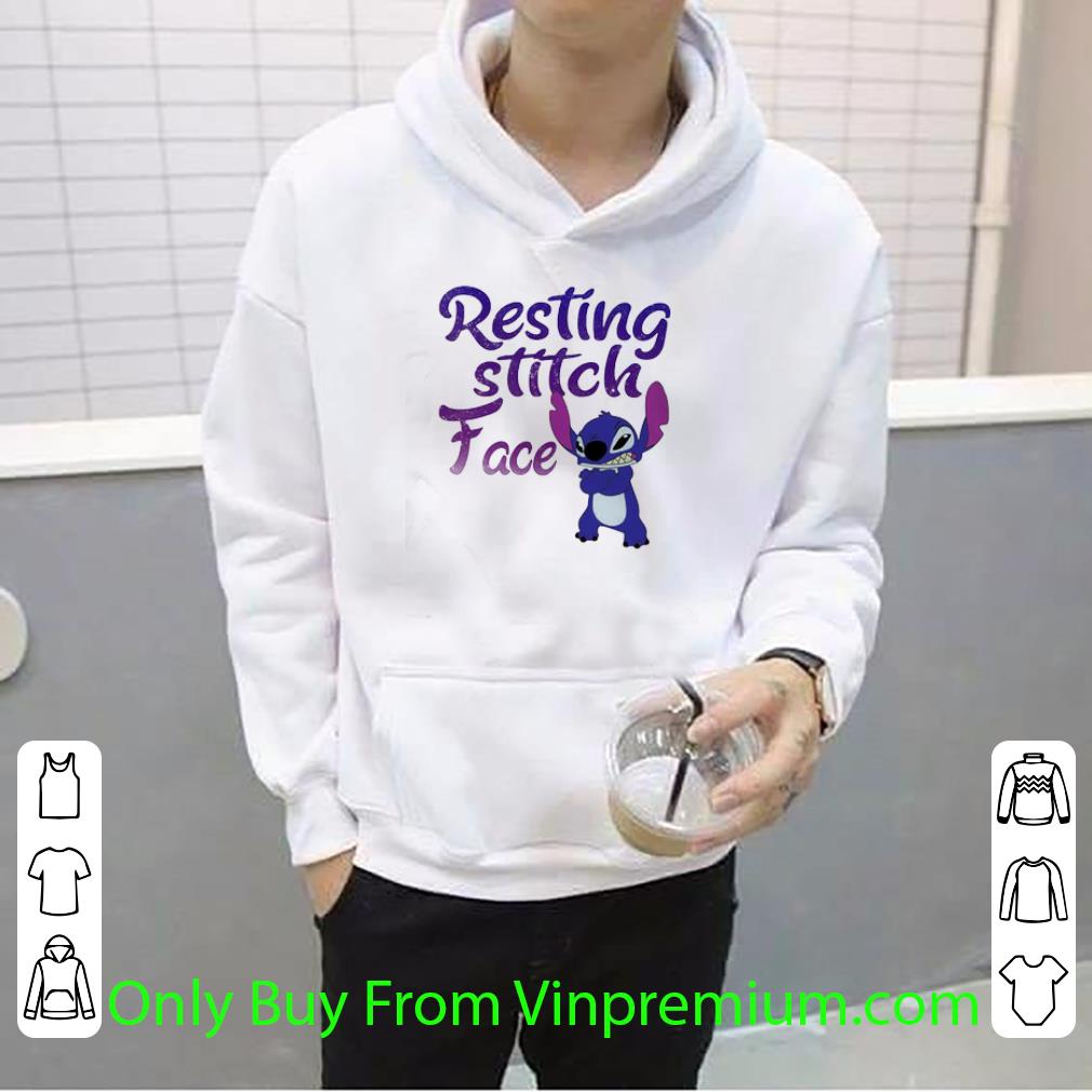 859a9b3f great disney resting stitch face shirt 4 - Great Disney Resting Stitch Face shirt
