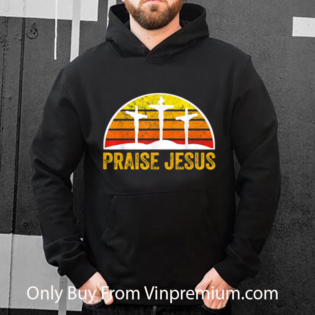 a0728590 hot praise jesus vintage cross shirt 4 - Hot Praise Jesus Vintage Cross shirt
