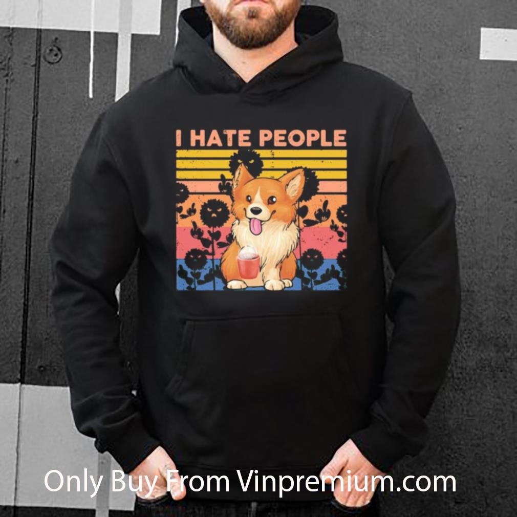 Top Pembroke Welsh Corgi I Hate People Vintage Retro shirt cb65073e top pembroke welsh corgi i hate people vintage retro shirt 4 - Top Pembroke Welsh Corgi I Hate People Vintage Retro shirt
