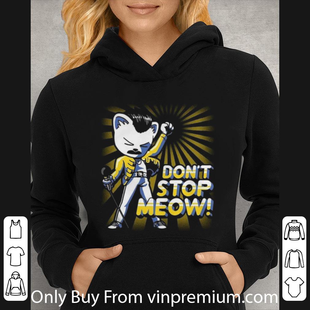 e029f288 hot freddie mercury don t stop meow shirt 4 - Hot Freddie Mercury Don’t Stop Meow shirt