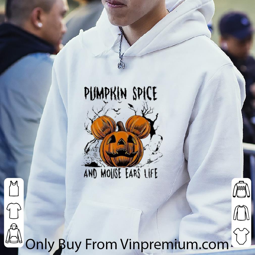 092d3f50 hot pumpkin spice and mouse ears life halloween shirt 4 - Hot Pumpkin Spice And Mouse Ears Life Halloween shirt