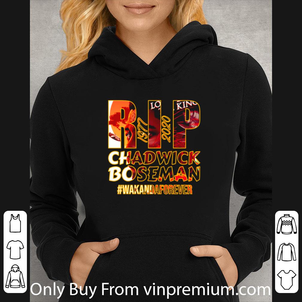 0cab9890 original rip chadwick boseman 1977 2020 wakandaforever shirt 4 - Original RIP Chadwick Boseman 1977 2020 Wakandaforever shirt