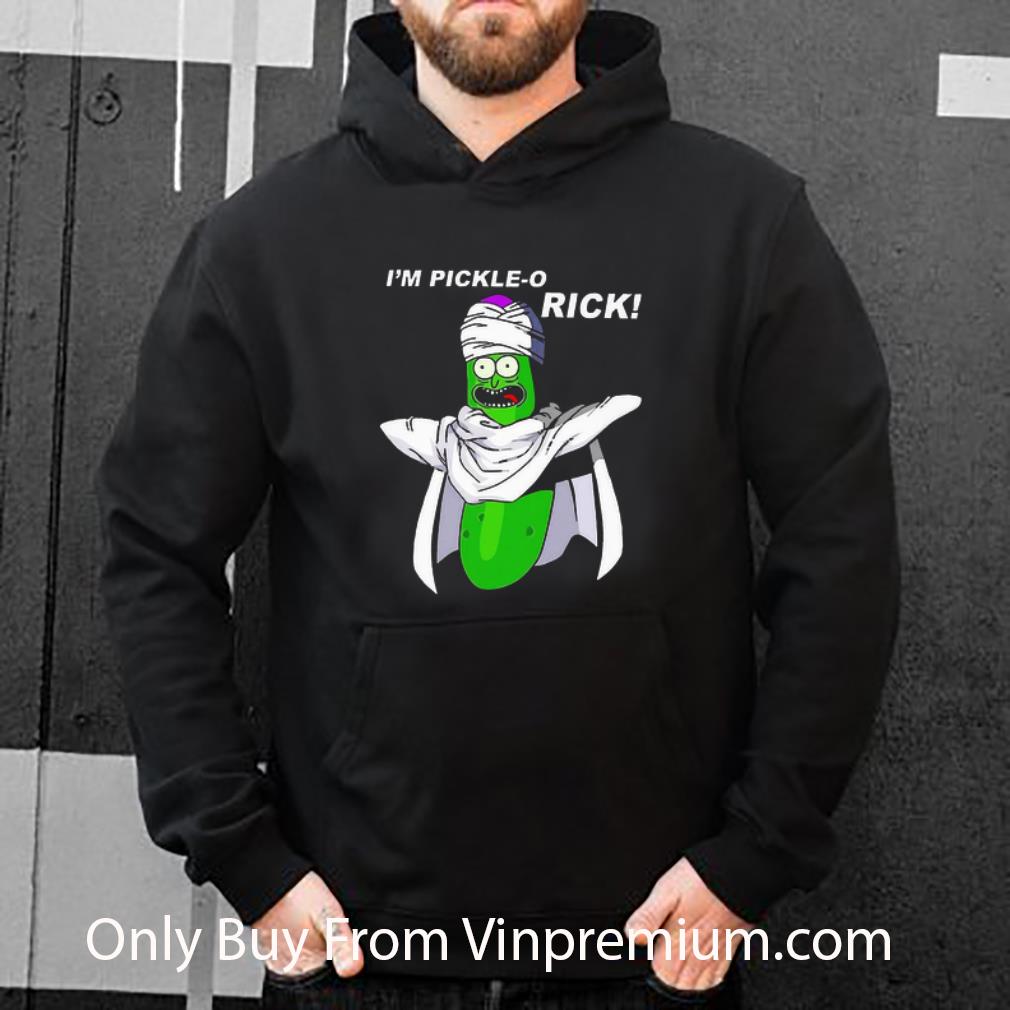 18fa05bd premium picolo i m pickle o rick shirt 4 - Premium Picolo I’m Pickle-o Rick shirt