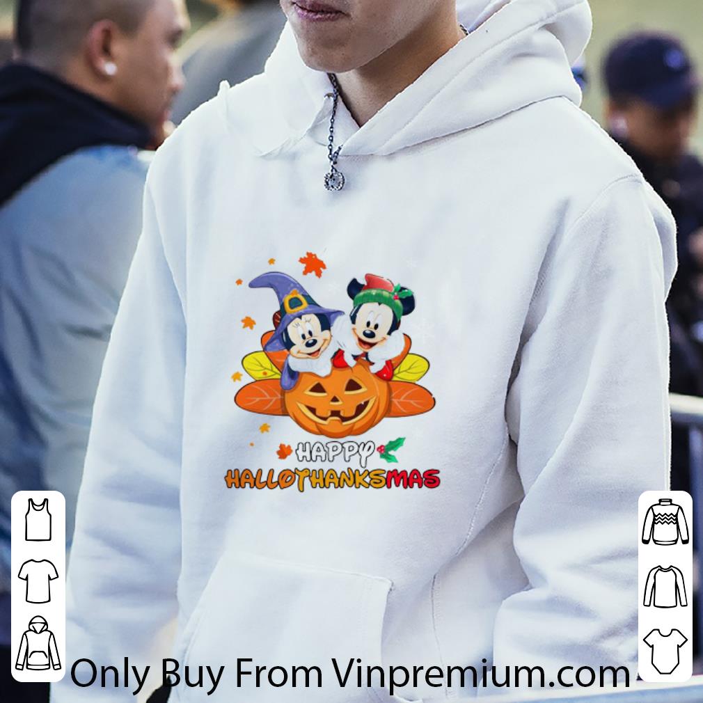68d80369 awesome mickey and minnie pumpkin happy hallothanksmas shirt 4 - Awesome Mickey And Minnie Pumpkin Happy Hallothanksmas shirt