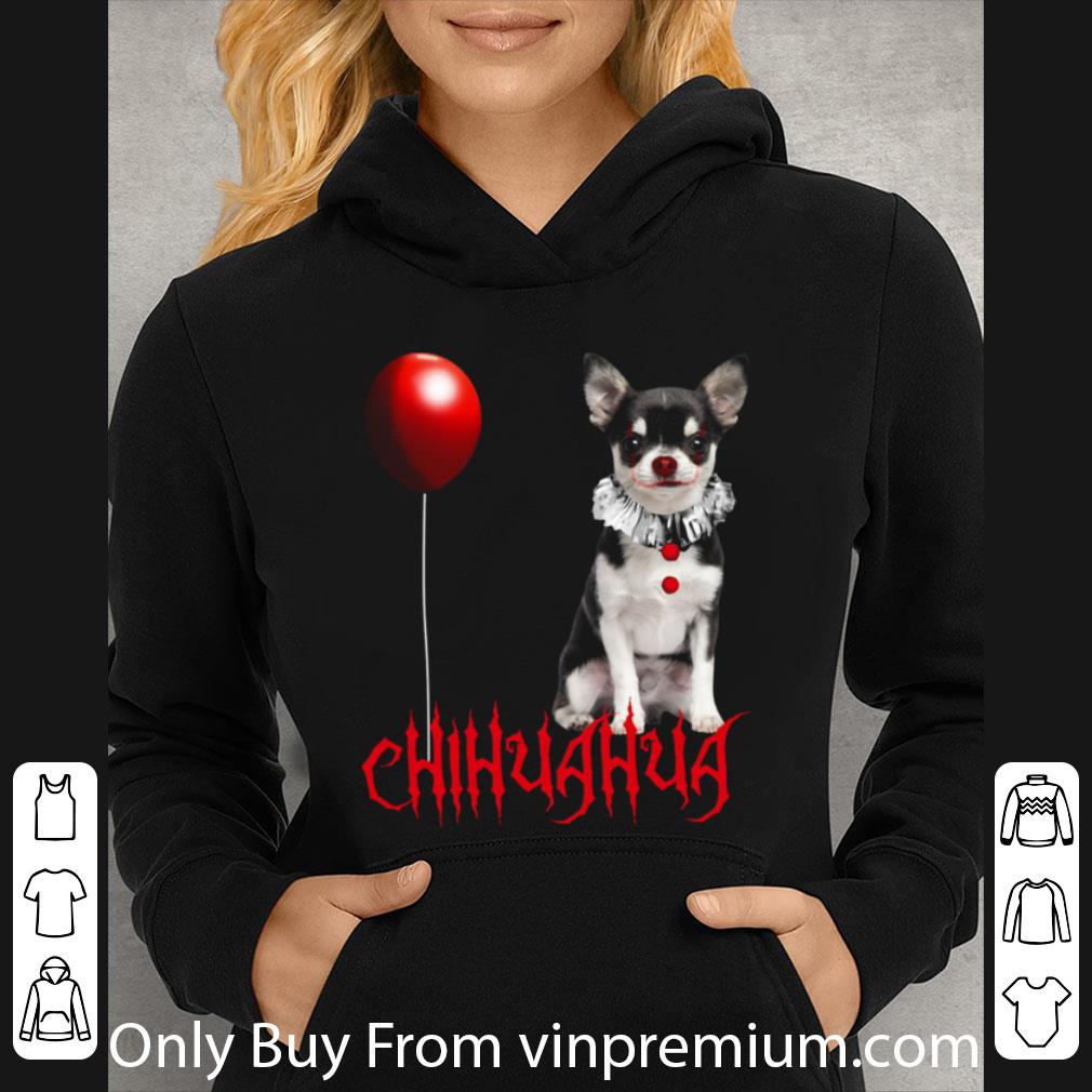 a7b9f733 original chihuahua dog pennywise halloween shirt 4 - Original Chihuahua Dog Pennywise Halloween shirt