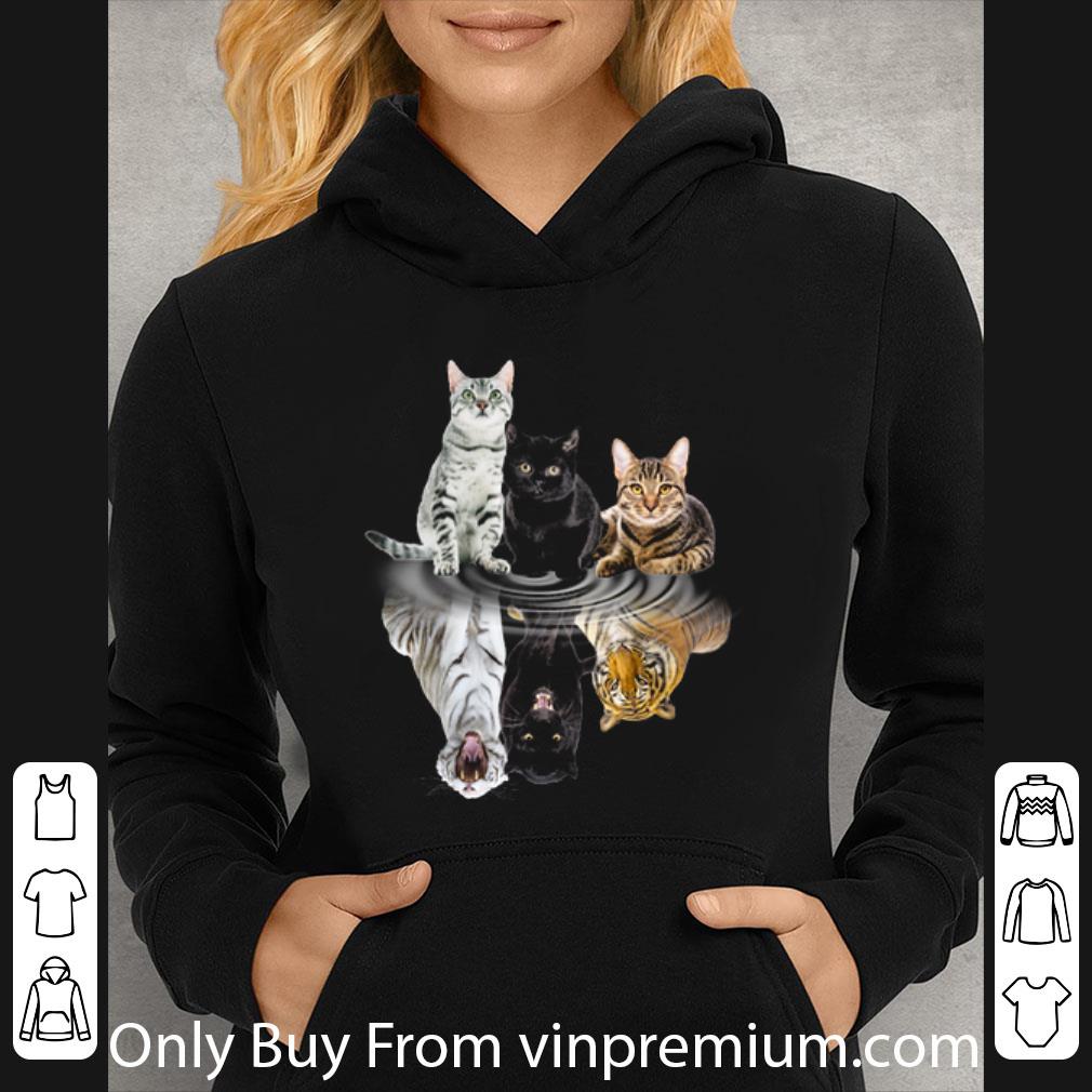 Nice Cats Reflection Water Mirror Tigers Black Panther shirt be2d56e3 nice cats reflection water mirror tigers black panther shirt 4 - Nice Cats Reflection Water Mirror Tigers Black Panther shirt