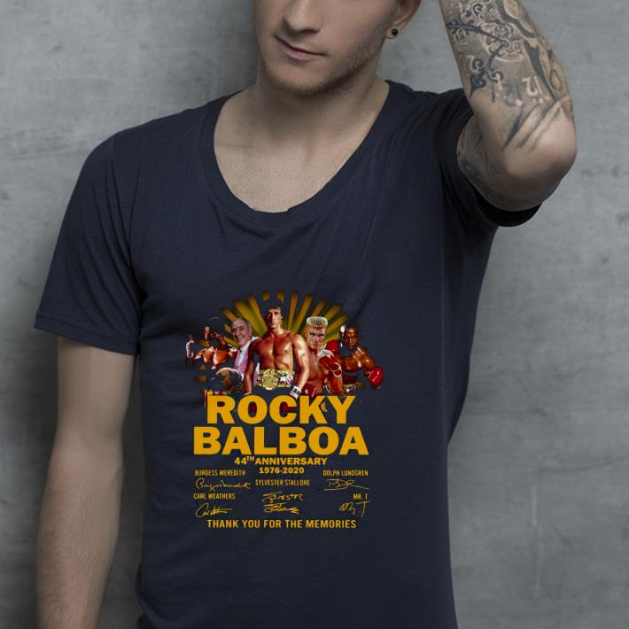 Nice Rocky Balboa 44th anniversary thank you for the memories signatures Shirt 168695d5 nice rocky balboa 44th anniversary thank you for the memories signatures shirt 4 - Nice Rocky Balboa 44th anniversary thank you for the memories signatures Shirt