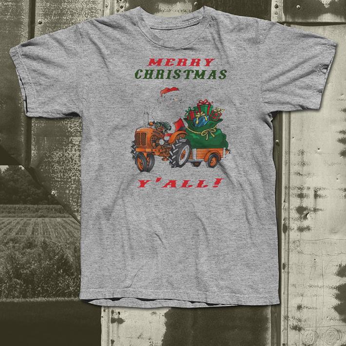 Nice Merry Christmas Santa Claus Riding Tractor Y’all Shirt 48b78ed0 nice merry christmas santa claus riding tractor y all shirt 4 - Nice Merry Christmas Santa Claus Riding Tractor Y’all Shirt