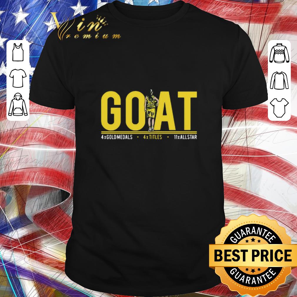 Hot Goat 4x Gold Medals 4x Titles 11x All Star shirt