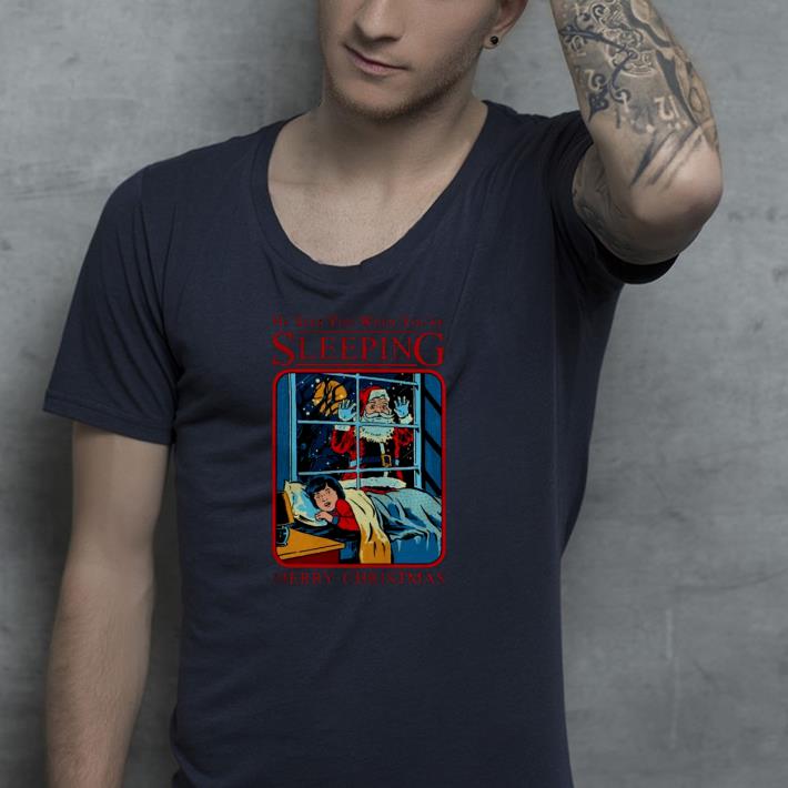 4f244229 nice satan claus he sees you when youre sleeping shirt 4 - Nice Satan Claus He Sees You When Youre Sleeping Shirt
