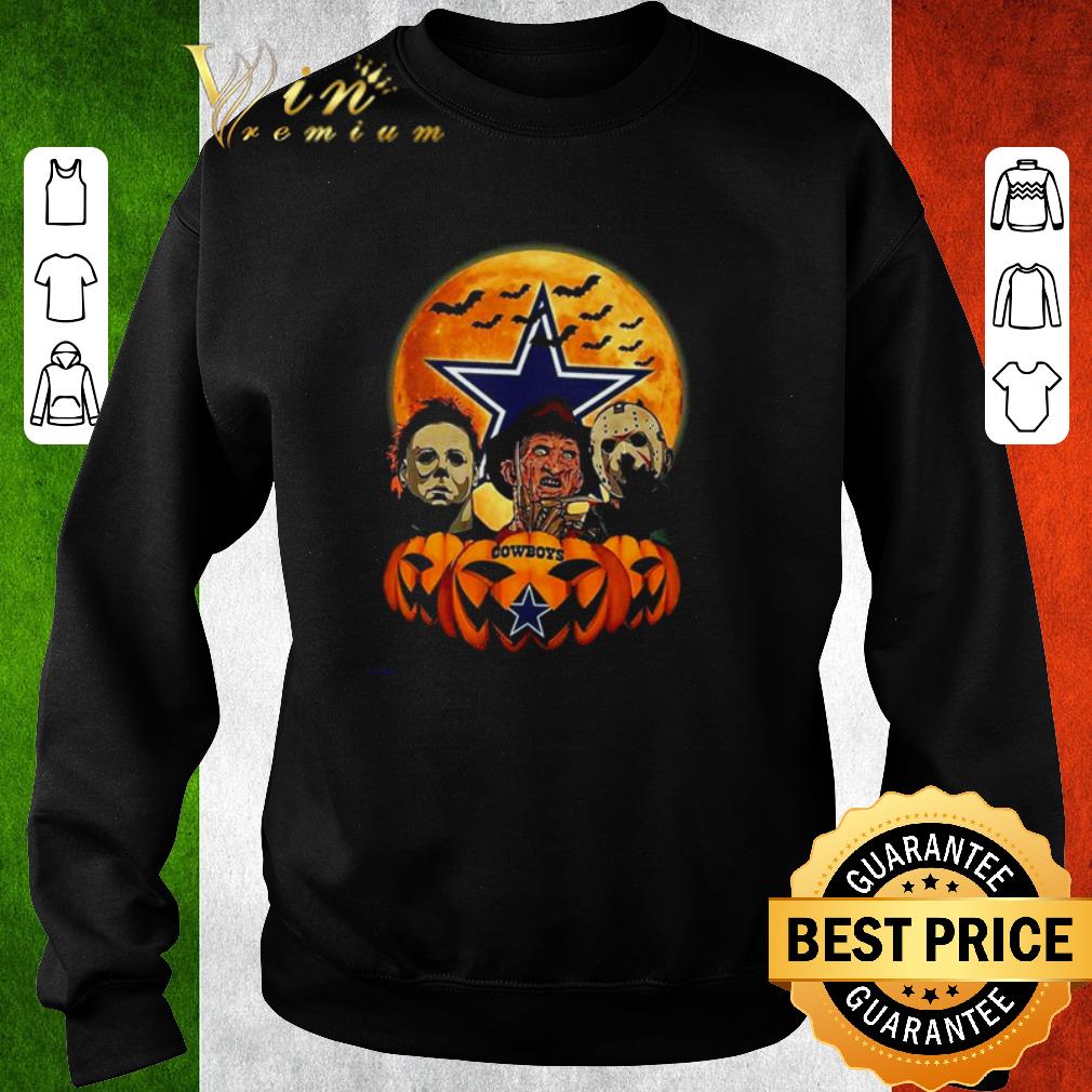 656d480a nice dallas cowboys michael myers freddy krueger and jason voorhees halloween shirt 4 - Nice Dallas Cowboys Michael Myers Freddy Krueger and Jason Voorhees Halloween shirt