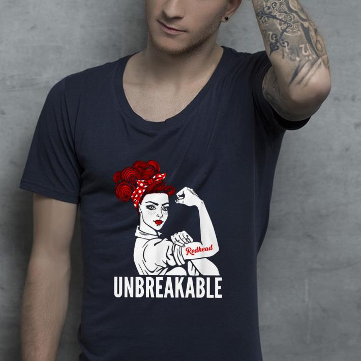 Nice Strong Woman tattoo Redhead Girl unbreakable Shirt 6f478b19 nice strong woman tattoo redhead girl unbreakable shirt 4 - Nice Strong Woman tattoo Redhead Girl unbreakable Shirt
