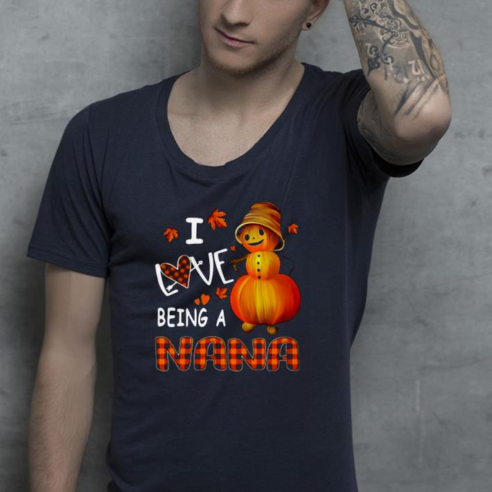 Nice I Love Being A Nana Pumpkin Shirt 78c6b4c1 nice i love being a nana pumpkin shirt 4 - Nice I Love Being A Nana Pumpkin Shirt