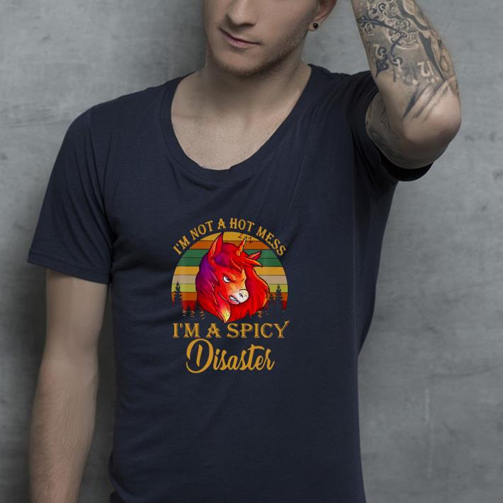 Nice Unicorn I’m Not A Hot Mess I’m A Spicy Disaster Vintage Shirt b8a234e7 nice unicorn i m not a hot mess i m a spicy disaster vintage shirt 4 - Nice Unicorn I’m Not A Hot Mess I’m A Spicy Disaster Vintage Shirt