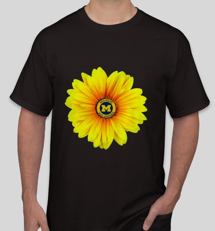 bf8fa493 premium sunflower michigan wolverines shirt 4 - Premium Sunflower Michigan Wolverines Shirt