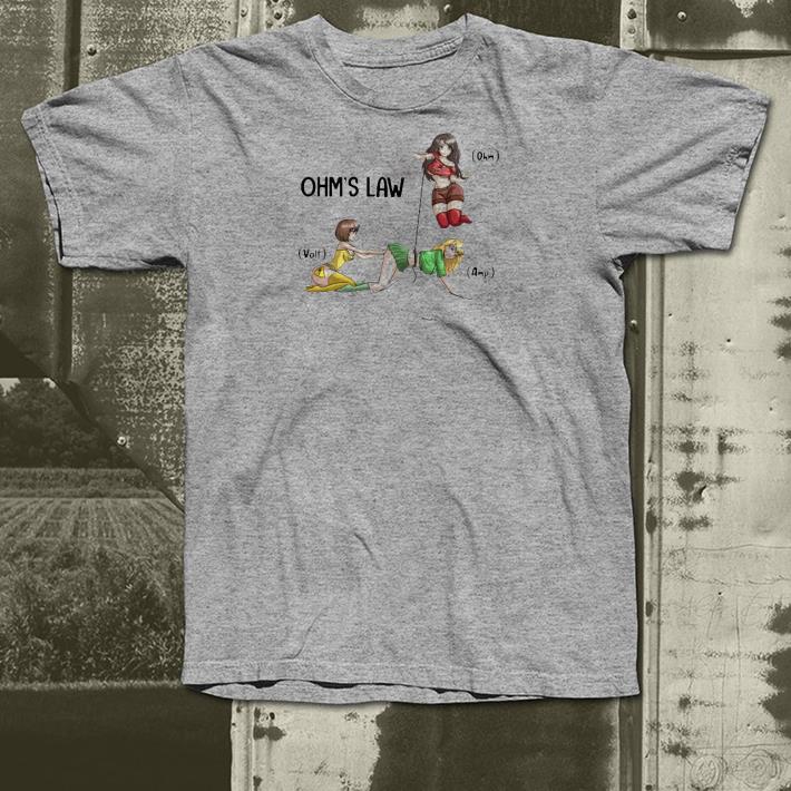 c6899de4 nice girls ohm s law electricity shirt 4 - Nice Girls Ohm’s Law Electricity Shirt