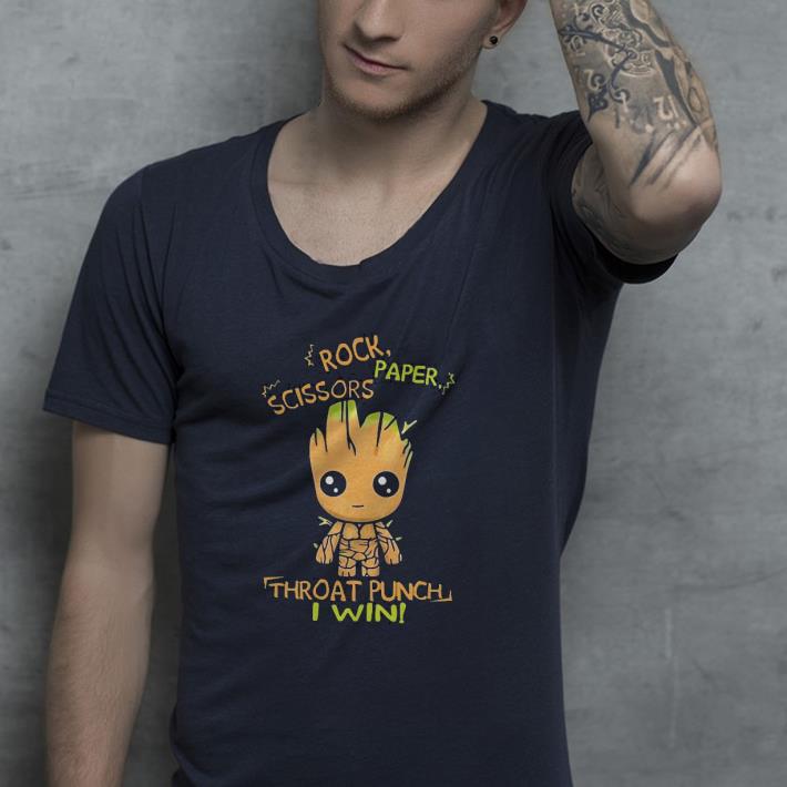 d7613ba9 premium baby groot rock paper scissors throat punch i win shirt 4 - Premium Baby Groot Rock Paper Scissors Throat Punch I Win Shirt