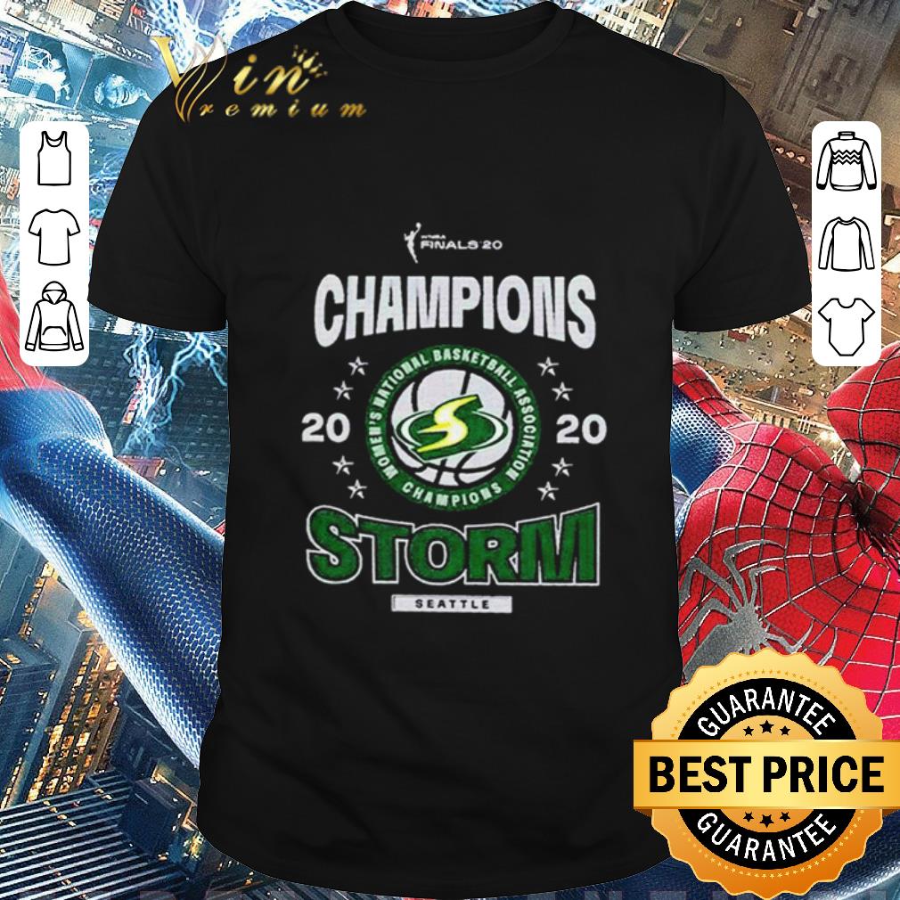Top Champions Seattle Storm 2020 shirt