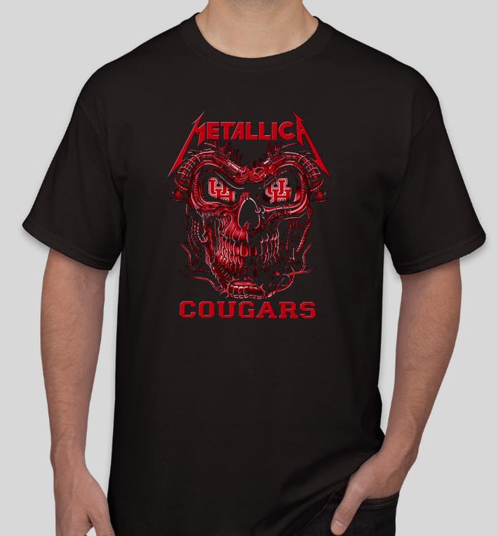 f6669afb nice skull metallica houston cougars shirt 4 - Nice Skull Metallica Houston Cougars Shirt