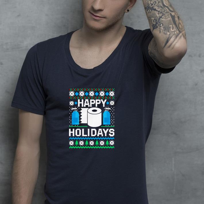 Nice Happy Holidays Toilet Paper Hand Sanitizer Ugly Christmas Shirt fb1d95b8 nice happy holidays toilet paper hand sanitizer ugly christmas shirt 4 - Nice Happy Holidays Toilet Paper Hand Sanitizer Ugly Christmas Shirt