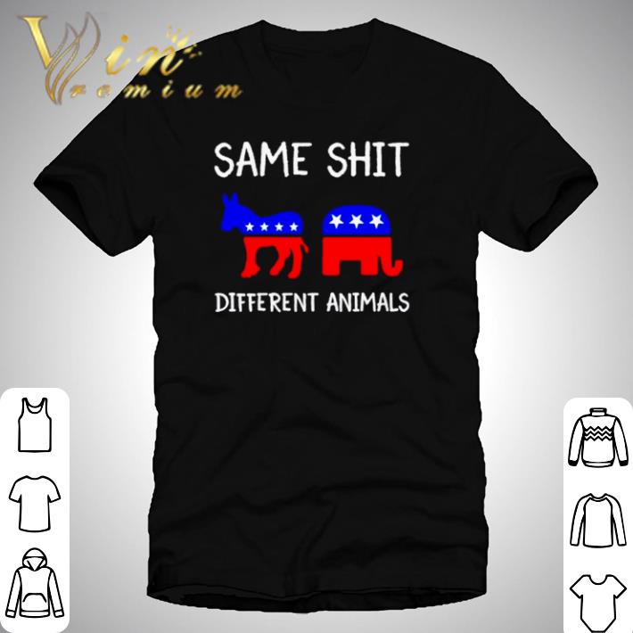 Official Trump and Biden same shit different animals shirt