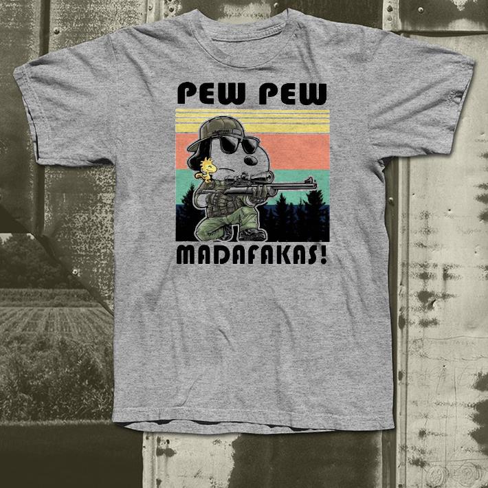 5a5288b9 nice snoopy pew pew madafakas vintage shirt 4 - Nice Snoopy Pew Pew Madafakas Vintage Shirt