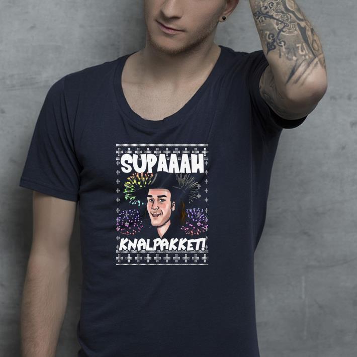 d70c6d43 nice supaaah knalpakket ugly christmas shirt 4 - Nice Supaaah Knalpakket Ugly Christmas Shirt