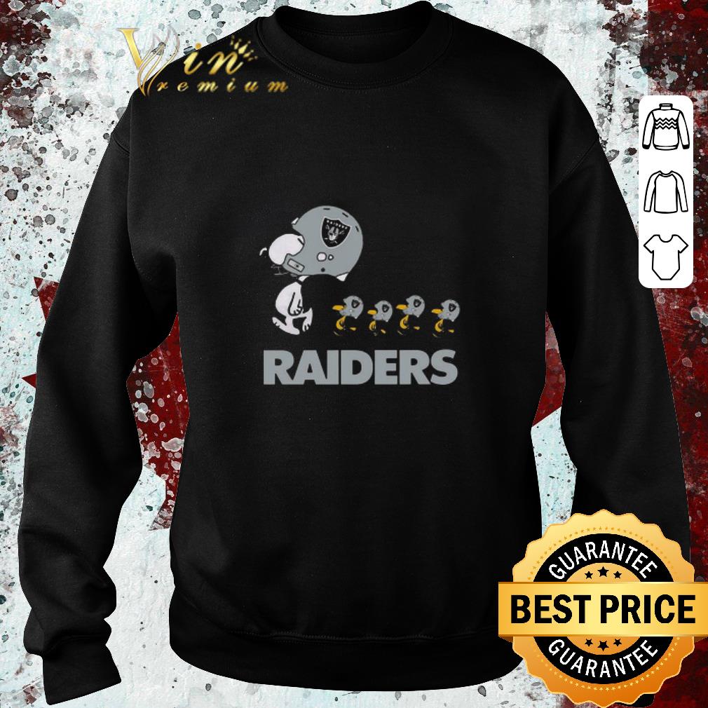 1f332b0a original snoopy and woodstock the oakland raiders shirt 4 - Original Snoopy And Woodstock The Oakland Raiders shirt