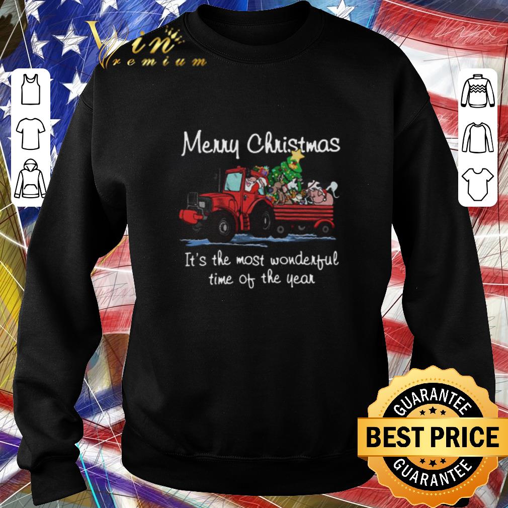 Hot Santa Claus And Animal Merry Christmas It’s The Most Wonderful Time Of The Year Sweater shirt 3a14226c hot santa claus and animal merry christmas it s the most wonderful time of the year sweater shirt 4 - Hot Santa Claus And Animal Merry Christmas It’s The Most Wonderful Time Of The Year Sweater shirt