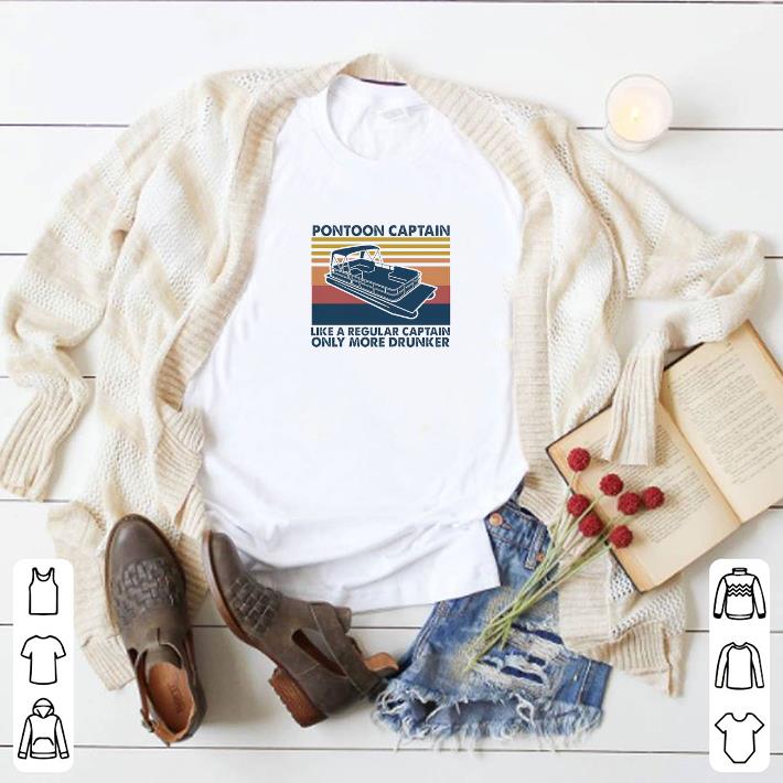 42ce8ac8 top pontoon captain like a regular captain only more drunker shirt 4 - Top Pontoon Captain Like A Regular Captain Only More Drunker shirt