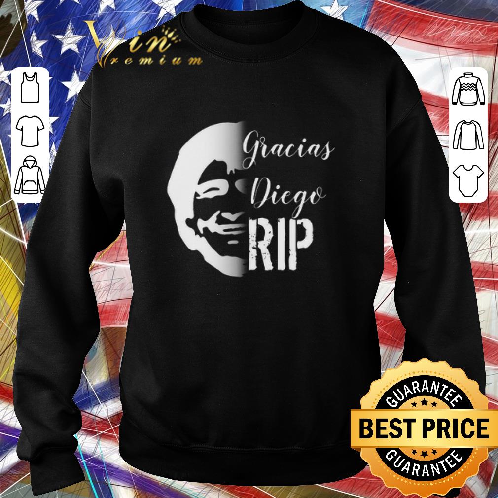 a2f55e4a premium rip diego maradona gracias diego shirt 4 - Premium RIP Diego Maradona Gracias Diego shirt